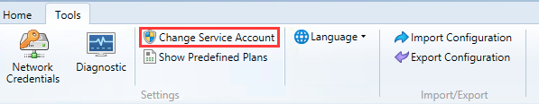 Change Service Account for CloudBerry Lab Backup for Windows