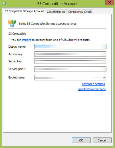 Cloudberry Backup configuration seeding